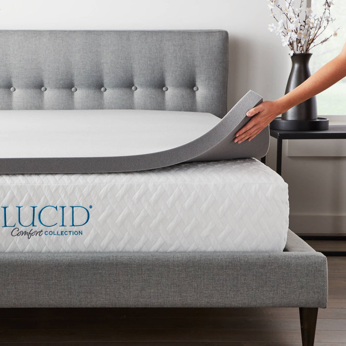 2'' Memory Foam Mattress Topper & Reviews Wayfair